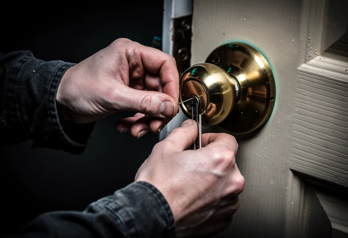 Ouverture de porte
